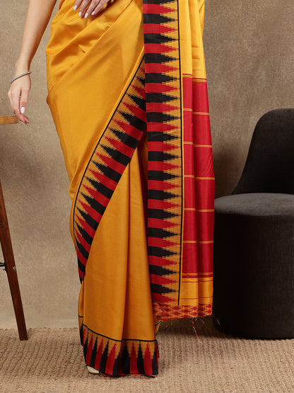 Classy printed silk blend Saree